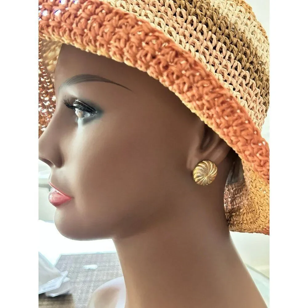 Swirl‎ & Square Earrings